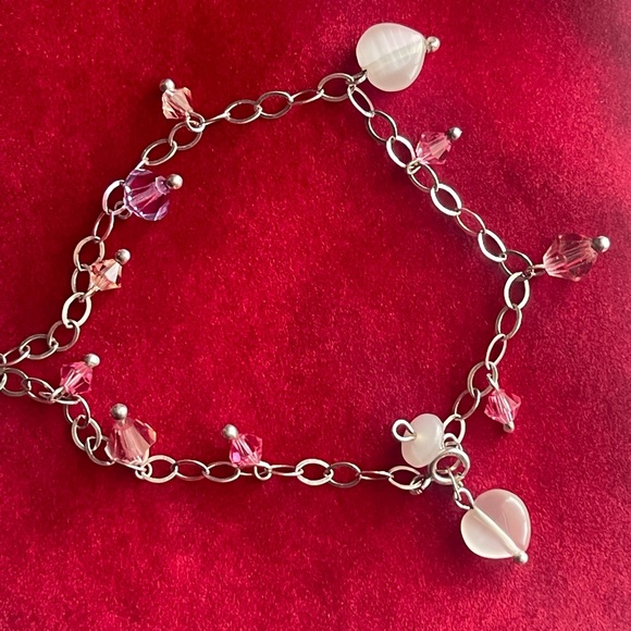 Other - Clear out sale Sterling silver bracelet with charms